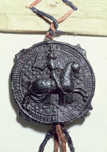 Sigillo del re Edoardo IV (1442-83) da English School